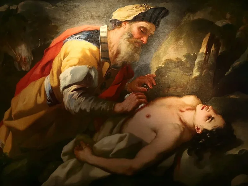 1663-Nicola Malinconico - Iil buon samaritano